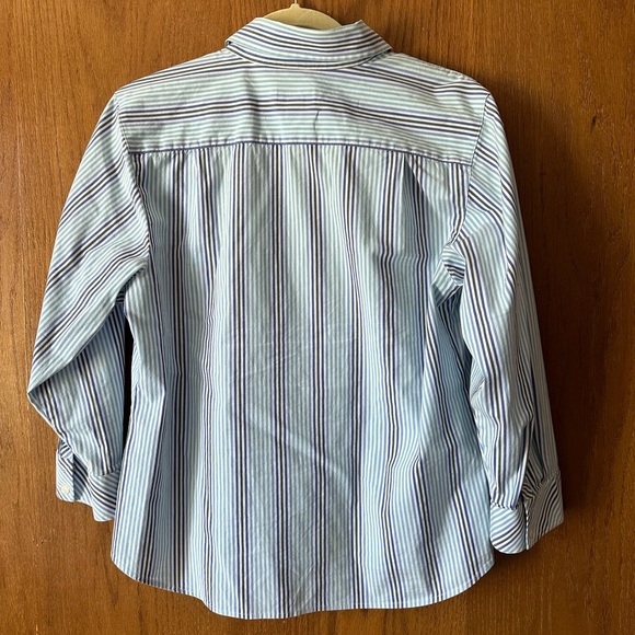 Lilly Pulitzer White Label Striped Button Down Top - Picture 10 of 14